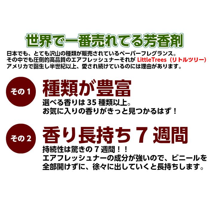 当店売れ筋 リトルツリー 6枚セット Little Trees エアフレッシュナー 芳香剤 車 部屋 吊り下げ ブラックアイス ココナッツ バニラプライド | Little Trees | 01