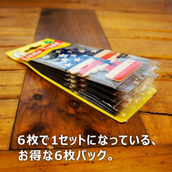 リトルツリー エアフレッシュナー 6枚セット (全45種) Little Trees 芳香剤 車 部屋 吊り下げ エアフレッシュナー | Little Trees | 46