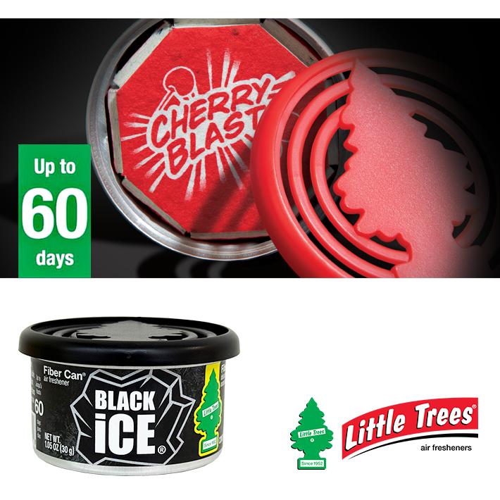 リトルツリー ファイバー カン エアフレッシュナー (全8種) Little Trees 缶 芳香剤 車 部屋 置き型 調香 アメリカ 雑貨 USA | Little Trees | 12