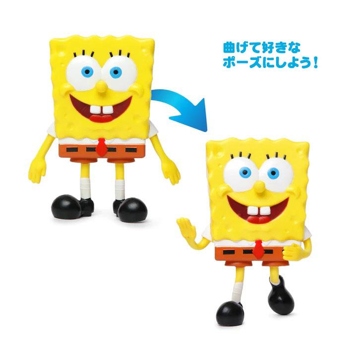 イカルド ベンドエムズ フィギュア SpongeBob スポンジボブ 人形 置物 飾り キャラ グッズ 子供 キッズ おもちゃ コレクション 収集｜abspec｜06