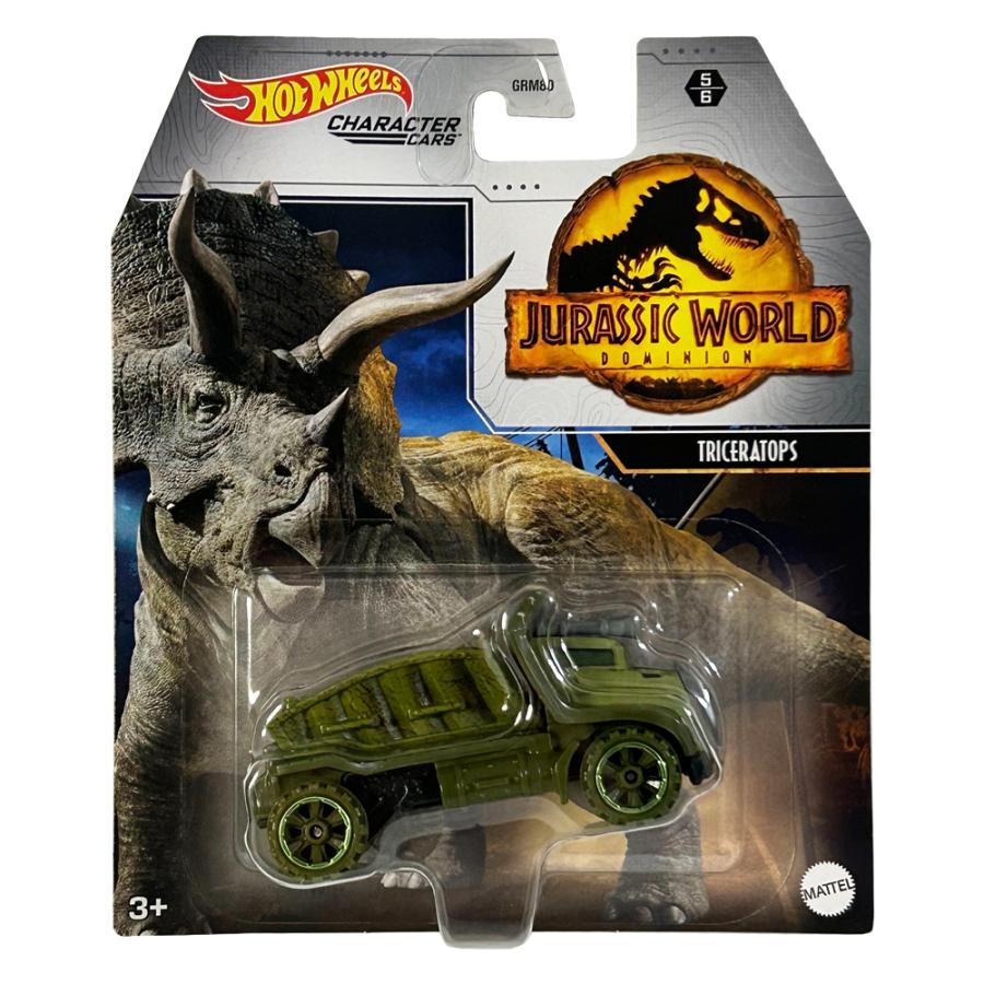 Hot Wheels（ホットウィール） トリケラトプス マテル キャラクター