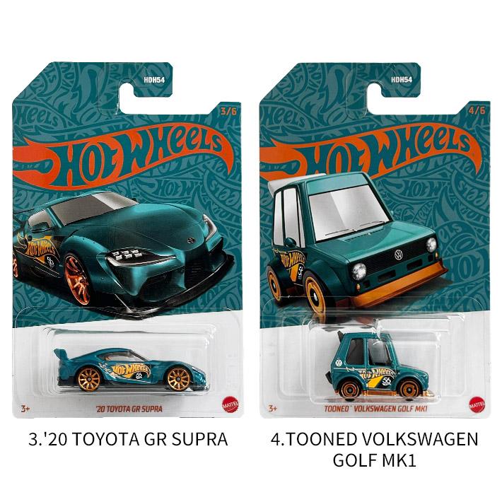 Hot Wheels トゥーンド フォルクスワーゲン ゴルフ MK1 マテル Hot Wheels トゥーンド フォルクスワーゲン ゴルフ MK1 マテル
