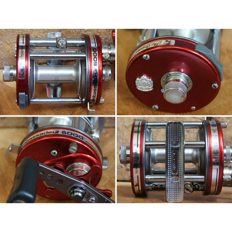 Abu Garcia The OriginalABU ambassadeurアブ 6000☆レッド☆5.3