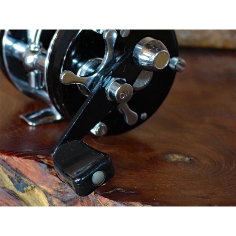 ABU 5001C 80年製 黒Garcia純正ハンドル OH済 ABU 5001C 80年製 黒Garcia純正ハンドル OH済 ABU 5001C 80年製