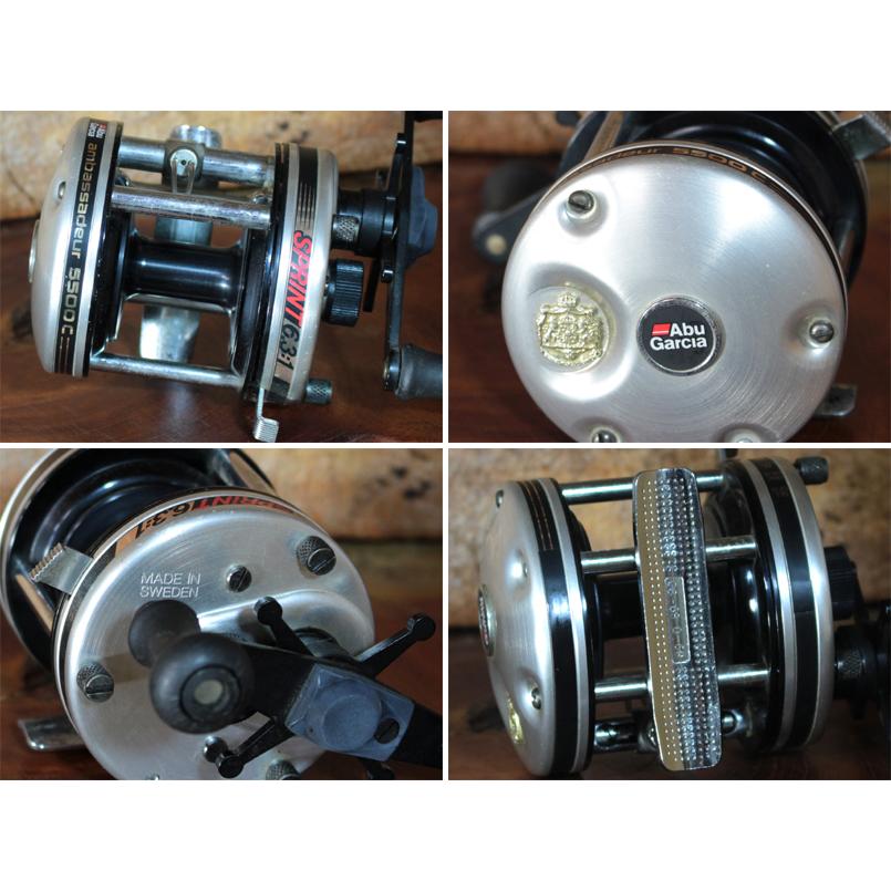 Abu Garcia オールドアブABU ambassadeur SPRINT5000☆シルバー Abu Garcia オールドアブABU ambassadeur SPRINT5000☆シルバー