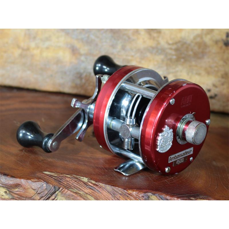 Abu Garcia オールドABU ambassadeur 4500☆赤☆ブロンズ