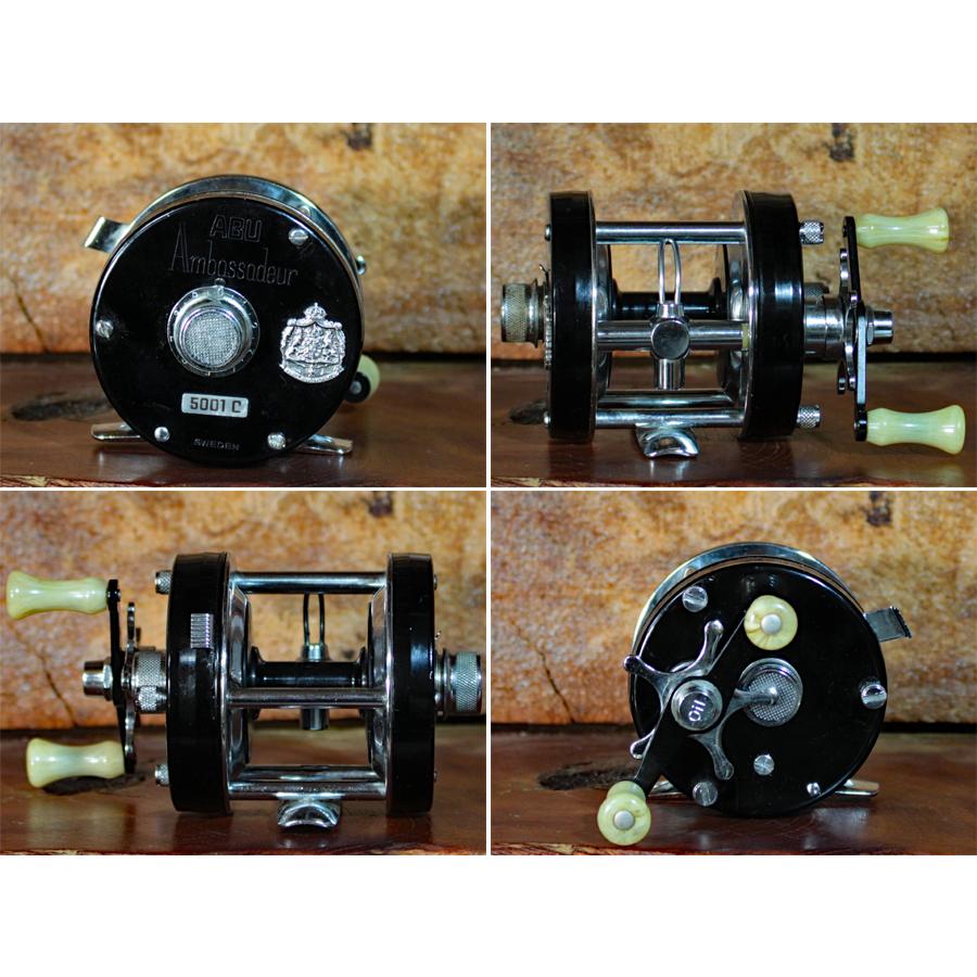 Abu Garcia オールド ABU Ambassadeurアブ アンバサダー 5001C左 Abu Garcia オールド ABU Ambassadeurアブ アンバサダー 5001C左