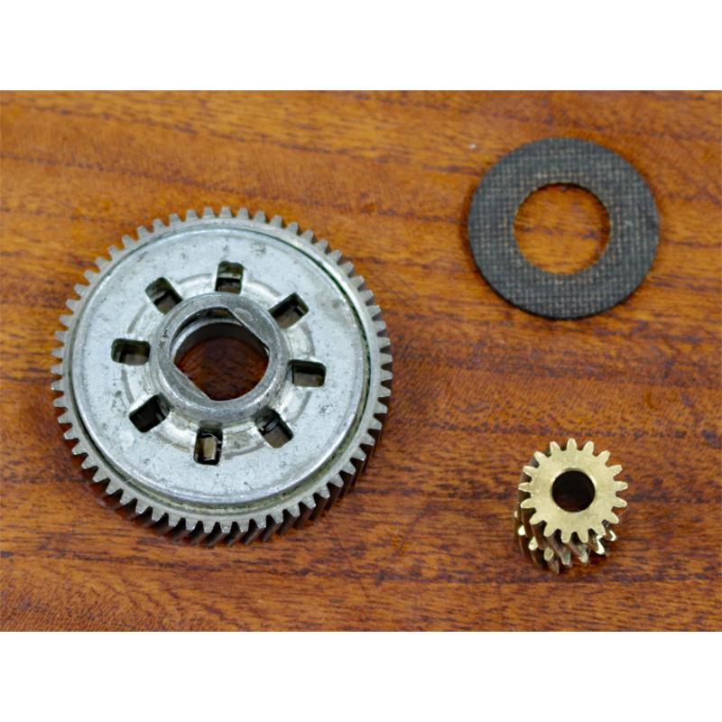 オールドABU5001☆★メインギヤ＆ピニオンギアセット★左用☆3.5:1 | Abu Garcia | 01