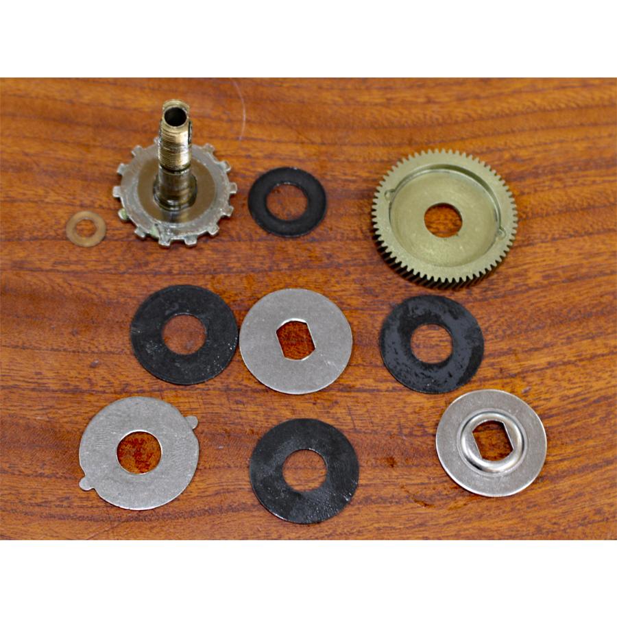 UC4000/5000/6000番台☆Dual2Deal2★メインギヤ＆ピニオンギアセット★左用☆5.3:1★ワッシャーセット付き | Abu Garcia | 05