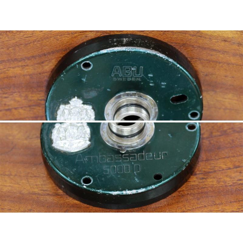 オールド ABU 5000D★山形リム☆★サイドカップ 左右セット★☆グリーン | Abu Garcia | 02