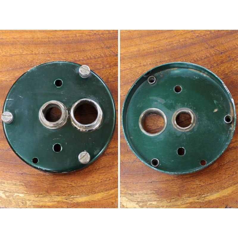 オールド ABU 5000D★山形リム☆★サイドカップ 左右セット★☆グリーン | Abu Garcia | 03