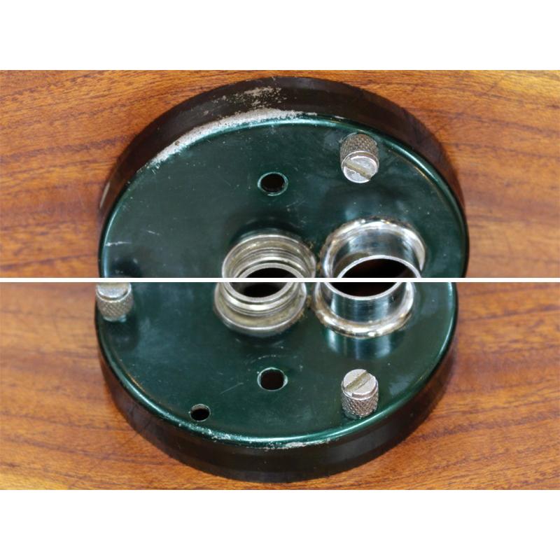 オールド ABU 5000D★山形リム☆★サイドカップ 左右セット★☆グリーン | Abu Garcia | 04