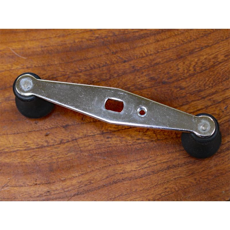 クローム★☆★ABU アブ 80mmハンドル★☆★チェッカー付 | Abu Garcia | 04