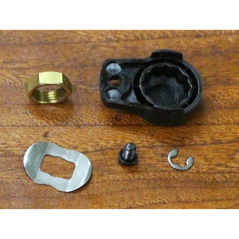 ABU 4000/5000/6000番★☆★ハンドルナット リテーナー セット★☆★黒 | Abu Garcia | 02