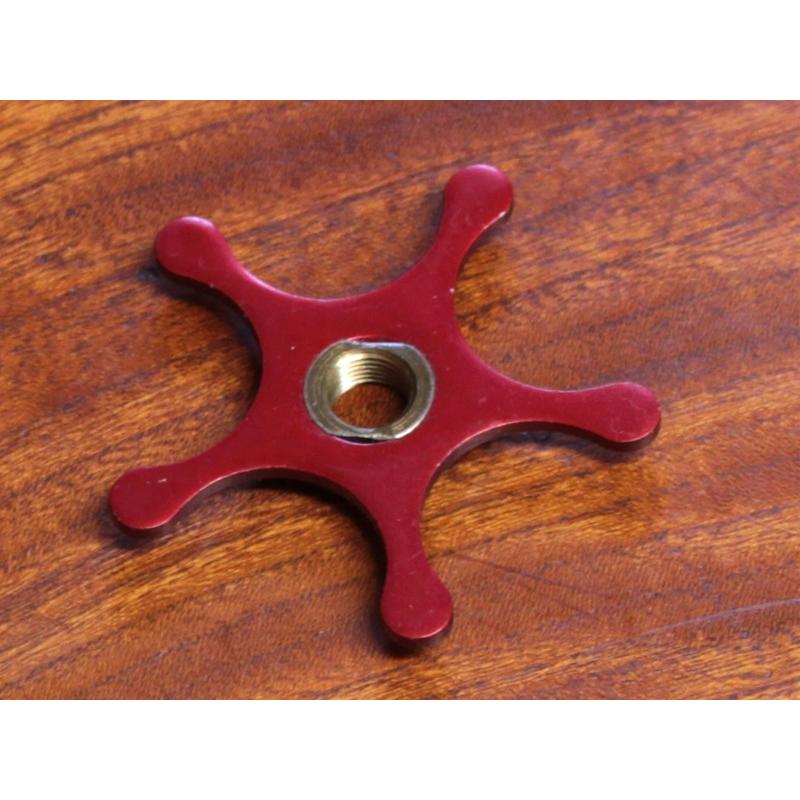 オールド ABU 4000/5000/6000☆5本足★ドラグホイール/スターホイール★スカートなし☆赤 | Abu Garcia