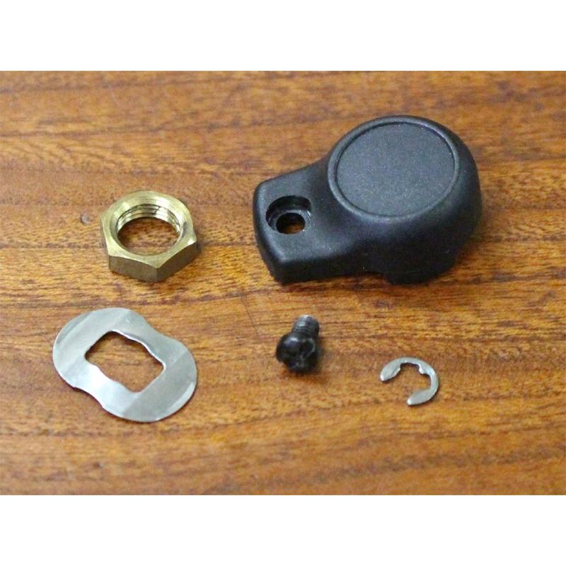 ABU 4000/5000/6000番★☆★ハンドルナット リテーナー セット★☆★黒 | Abu Garcia