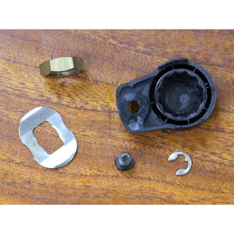 ABU 4000/5000/6000番★☆★ハンドルナット リテーナー セット★☆★黒 | Abu Garcia | 03