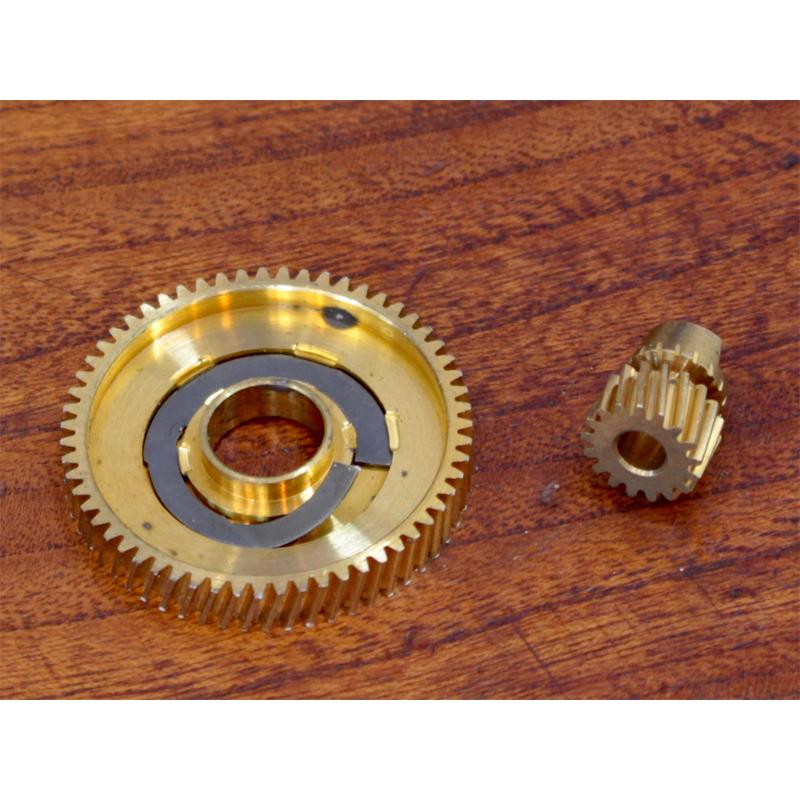 オールドABU5001☆★メインギヤ＆ピニオンギアセット★左用☆3.5:1 | Abu Garcia