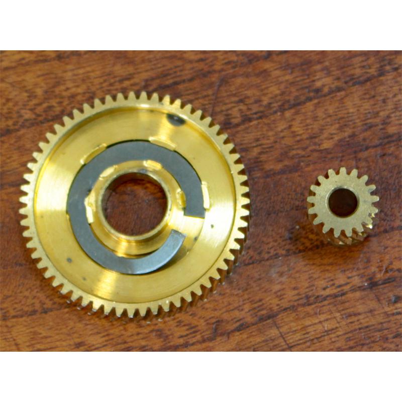 オールドABU5001☆★メインギヤ＆ピニオンギアセット★左用☆3.5:1 | Abu Garcia | 01