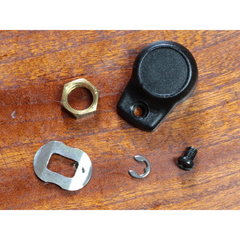 ABU 4000/5000/6000番★☆★ハンドルナット リテーナー セット★☆★黒 | Abu Garcia | 01