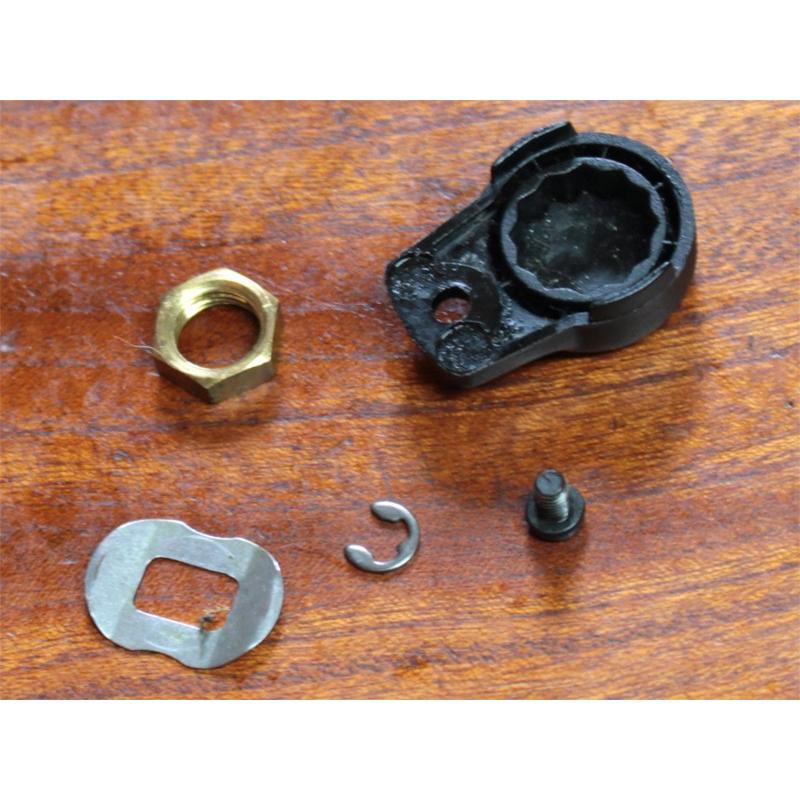 ABU 4000/5000/6000番★☆★ハンドルナット リテーナー セット★☆★黒 | Abu Garcia | 02