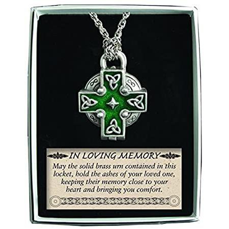 【5％OFF】 Cathedral Art Celtic Memorial Locket on 24-Inch Chain by Cathedral Art ネックレス、ペンダント