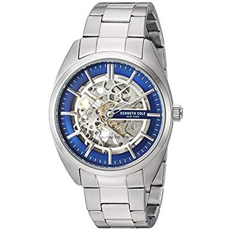 早割クーポン！ Kenneth Cole silver : Color Watch, AutomaticステンレススチールCasual 's Men York New 腕時計