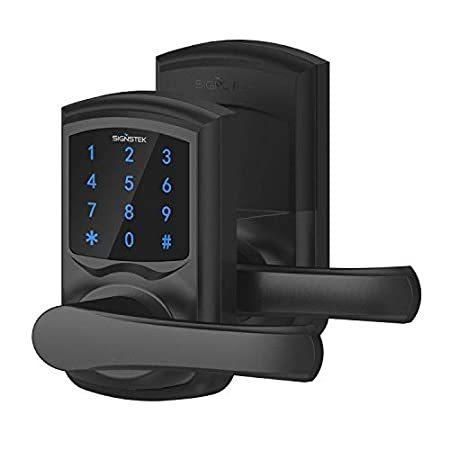 正規店仕入れの Signstek Digital Electronic Touchscreen Keypad Security Entry Door Lock for ドア用