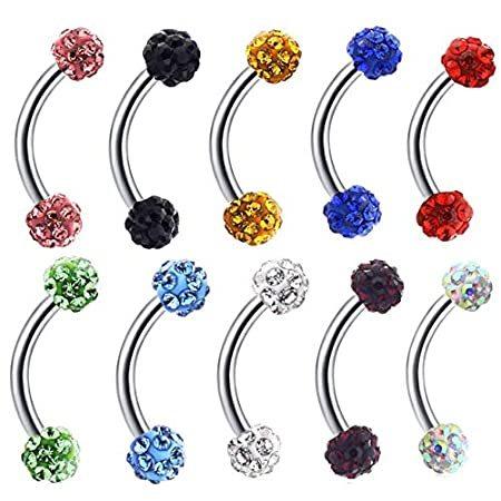 ファッションの フェリドディスコボール クリスタル Vch 垂直フード クリスティーナ カーブバーベル 7zacc 送料無料 日本未発売商品をアメリカから輸入 レディースアクセサリー