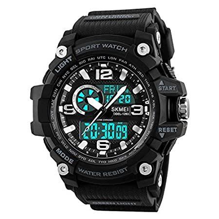 2021新発 Mens Military Digital Watches 50M Waterproof Outdoor Sport Watch Multifunct 腕時計