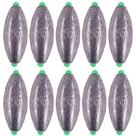 あすつく Hilitchi 送料無料 日本未発売商品をアメリカから輸入 取り外し可能なゴム製コアウェイト 釣り用 分割オープニングブレットウェイト 釣り仕掛け 仕掛け用品 Cvbrn Org