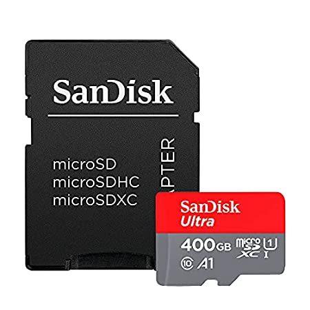 訳あり商品 A1 10 Class UHS-I Ultra 400GB SanDisk microSDXC Read, 120MB/s Card, Memory メモリースティック