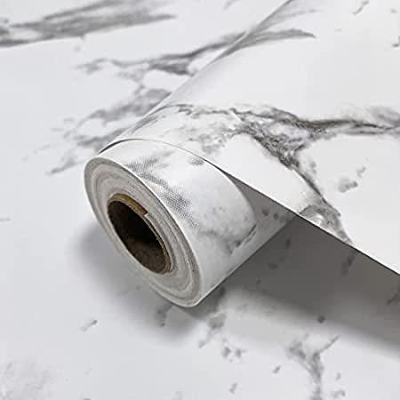 ホワイト大理石壁紙 剥がして貼る 簡単取り外し可能 シェルフライ B099zv2m9yならショッピング ランキングや口コミも豊富なネット通販 更にお得なpaypay残高も スマホアプリも充実で毎日どこからでも気になる商品をその場でお求めいただけます Diy 工具 ホワイト壁紙