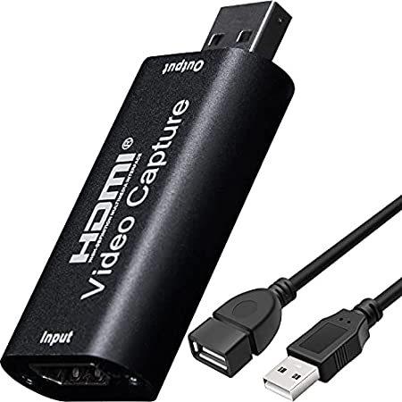 ★大人気商品★ Capture Video Audio 4K Upgraded WUINMUT Card Recor Device 1080P USB to HDMI ビデオキャプチャー