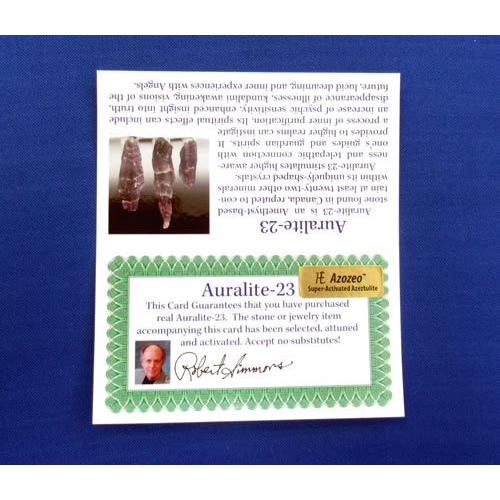 AAAオーラライト23 ( アメジスト ) 4mmブレスレット【H&E社証明書付