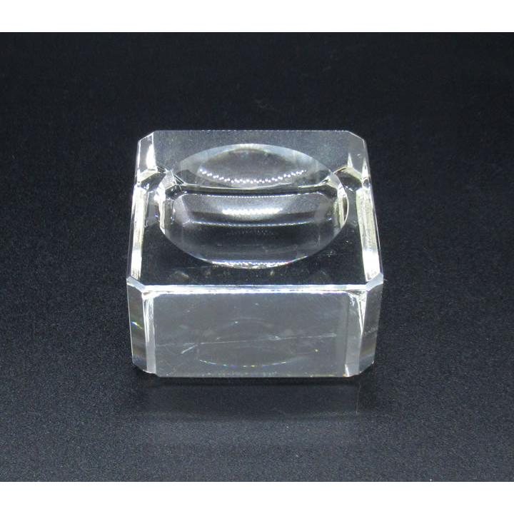スフィア用 クリスタルガラス製台座 30タイプ（30×30mm）丸玉用 5-d20