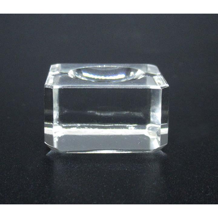 スフィア用 クリスタルガラス製台座 30タイプ（30×30mm）丸玉用 5-d20