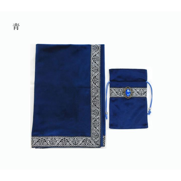 タロットクロス タロット用ポーチ付き ベルベット 69×69cm タロット
