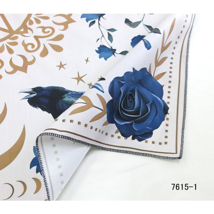 タロットクロス 五芒星 月と蝶 ツリーオブライフ 75×75cm