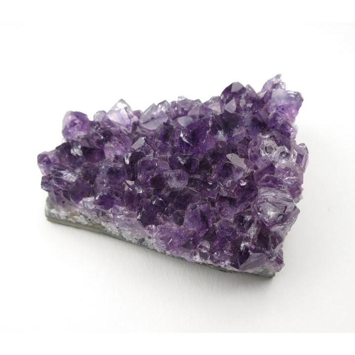 【にじ色】アメジストクラスター他 アメジストクラスター 87g ブラジル産 虹あり 浄化に インテリアに