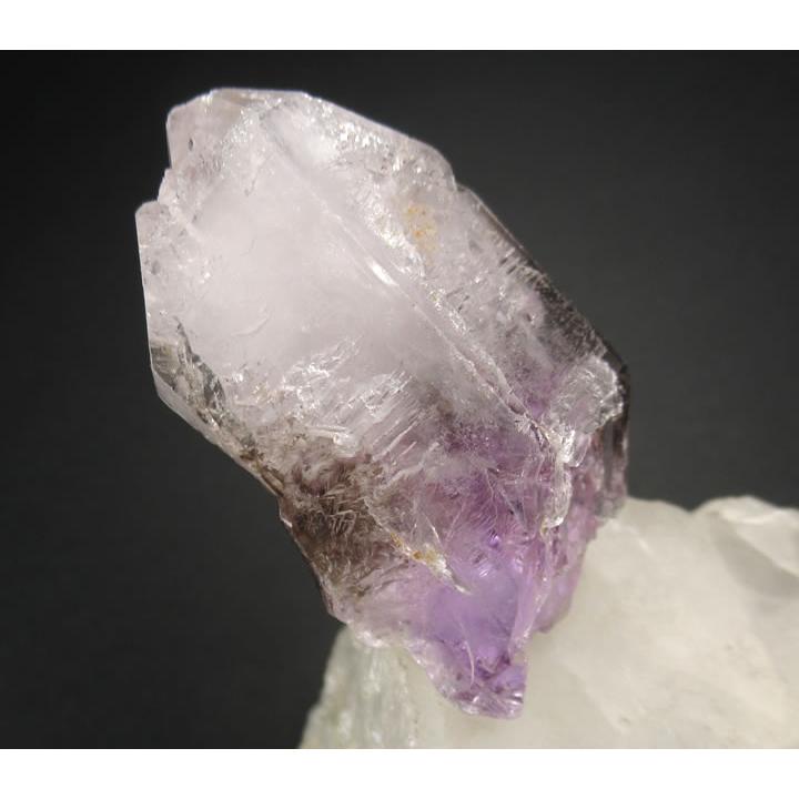 エレスチャル水晶 スモーキーアメジスト 虹あり35.知識の無尽蔵な源