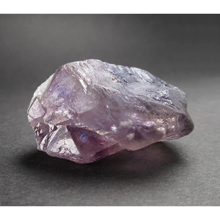 エレスチャル水晶 スモーキーアメジスト 虹あり 21g 知識の無尽蔵な源