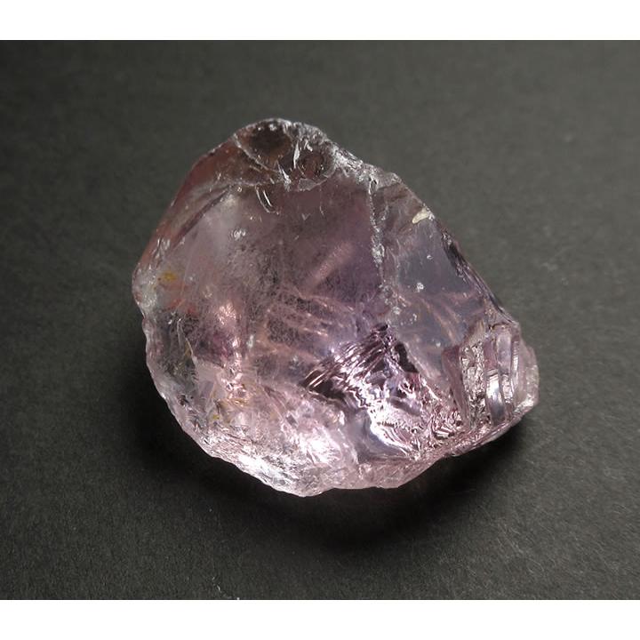 ローズドフランスアメジスト 原石 16g 虹あり 癒し 守護 天然石 自分の