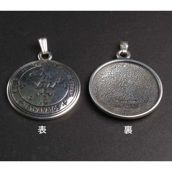 大天使ミカエルの召喚図形護符シルバー925 ペンダント ソロモンの鍵
