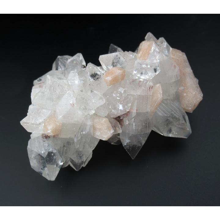 クリアアポフィライト&スティルバイト クラスター 127g 神や天使と日常