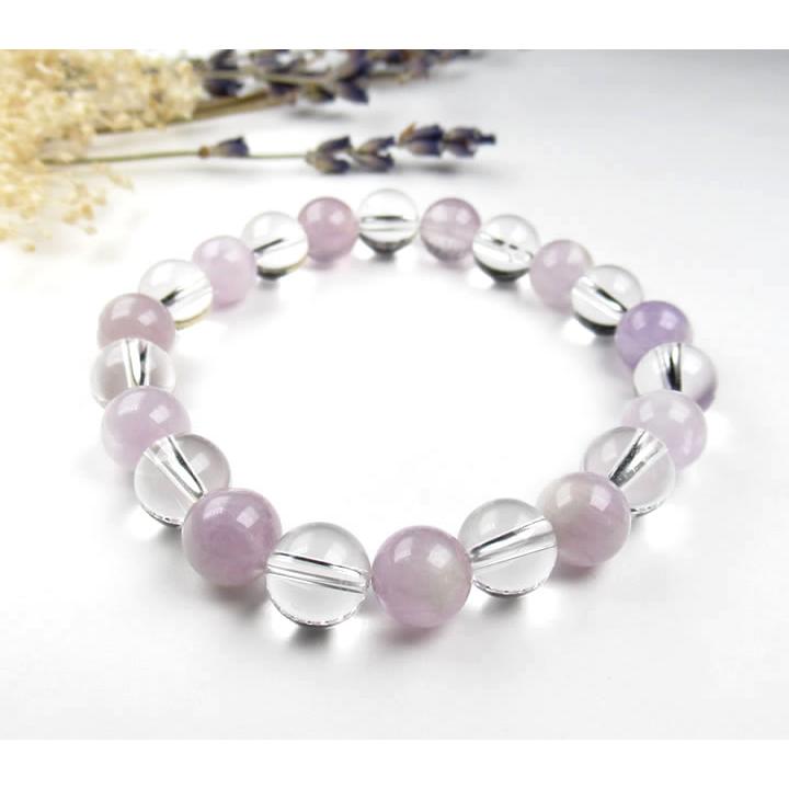 アゾゼオアムアゼツ 水晶 ブレスレット 8mm【H&E社証明書付】超能力を