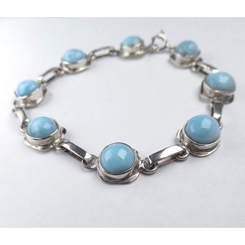 ラリマーブレスレット8mm B1larimar005 : ラベンダーストーン - 通販
