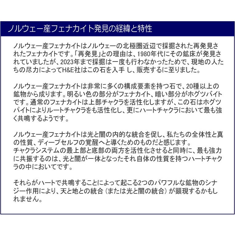 予約販売 【6mmのみ 即販売可】ノルウェー産フェナカイト「シナジー12」6mm/8mm エナジーブレスレット H&E社 ヘブンアンドアース社 パワーストーン B24ph09の画像