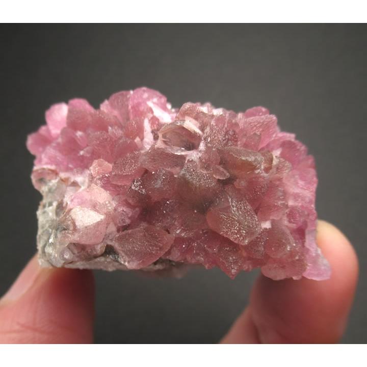 ピンクコバルトカルサイト クラスター 42.8g モロッコ産 遠隔