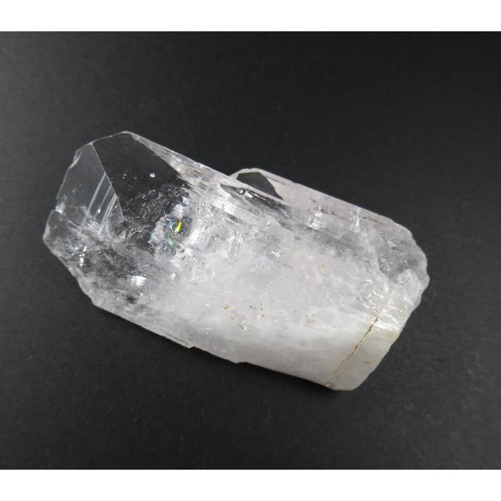 ピンクダンビュライト結晶 高品質 透明 原石 虹あり danbu203